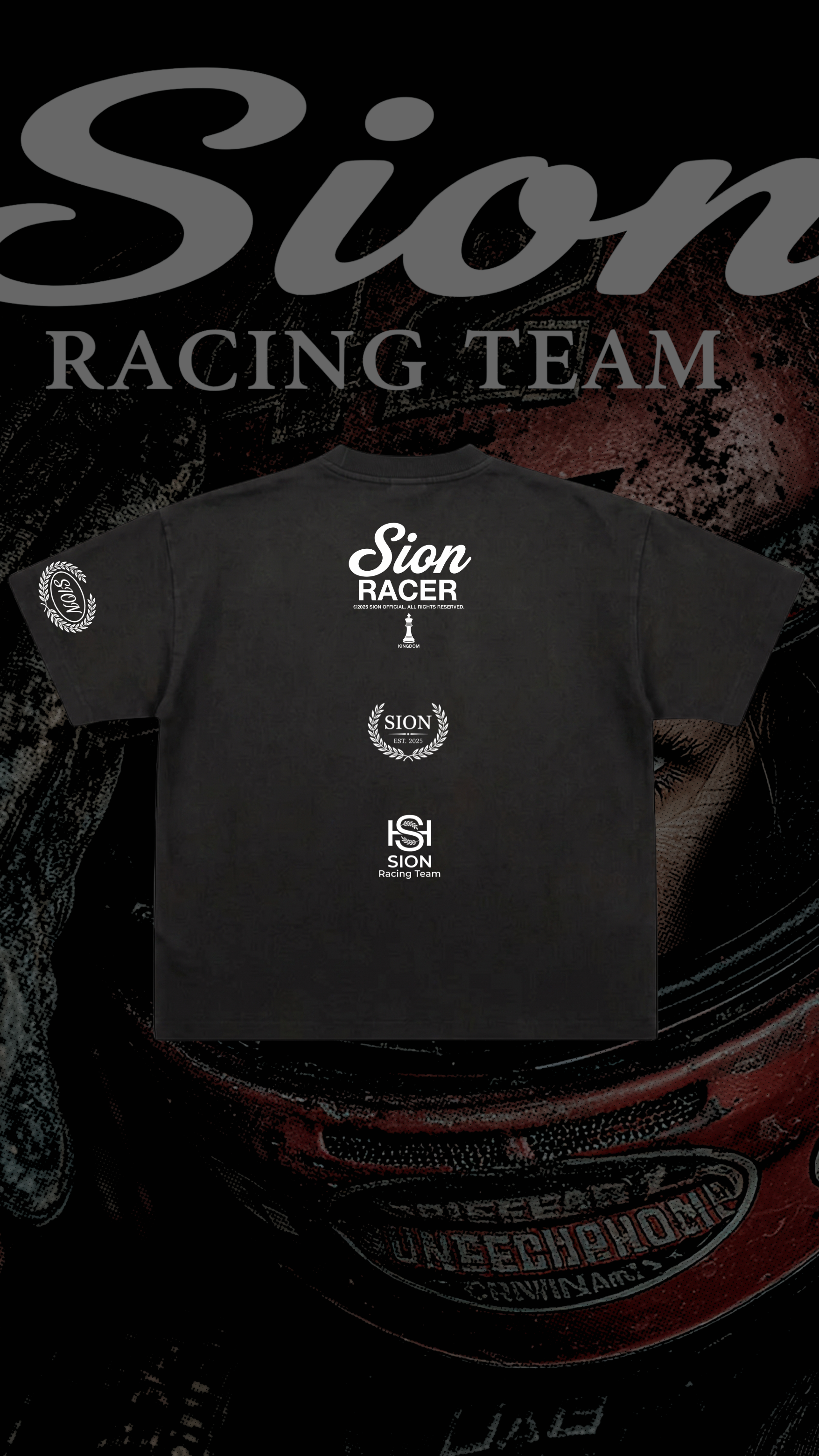 Playera SemiOversize RacingTeam